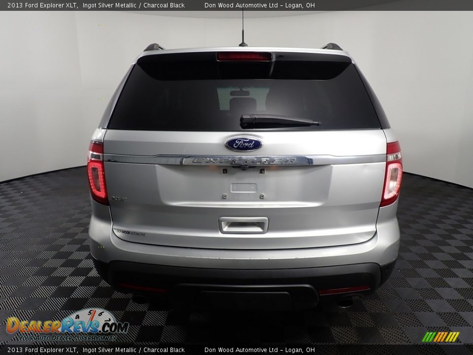 2013 Ford Explorer XLT Ingot Silver Metallic / Charcoal Black Photo #12