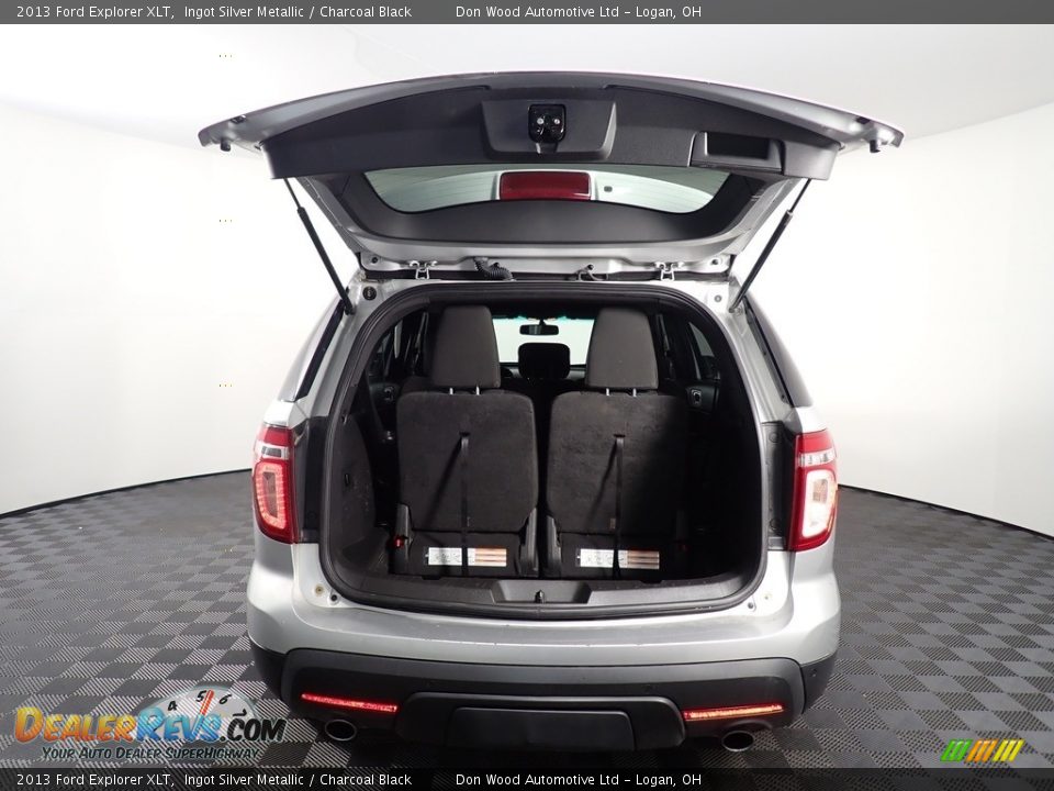 2013 Ford Explorer XLT Ingot Silver Metallic / Charcoal Black Photo #13