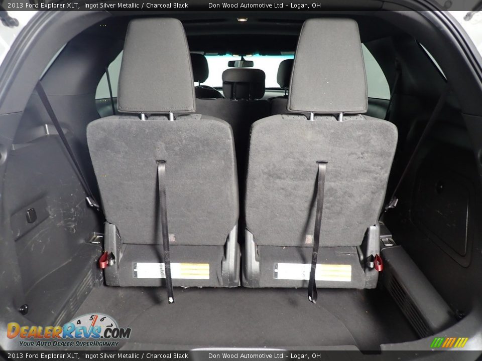 2013 Ford Explorer XLT Ingot Silver Metallic / Charcoal Black Photo #14