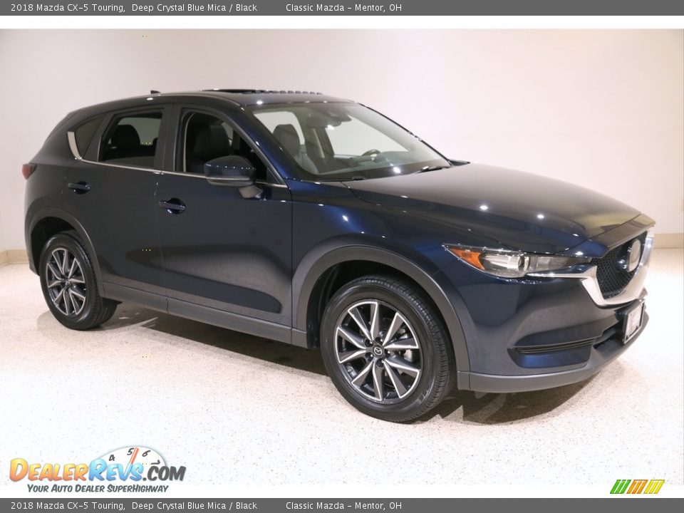 Deep Crystal Blue Mica 2018 Mazda CX-5 Touring Photo #1