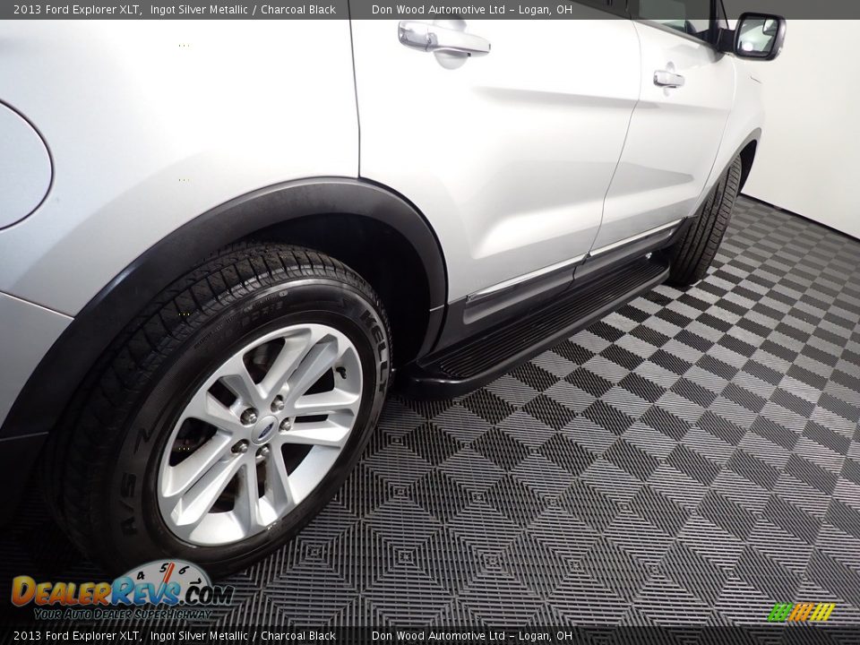 2013 Ford Explorer XLT Ingot Silver Metallic / Charcoal Black Photo #18