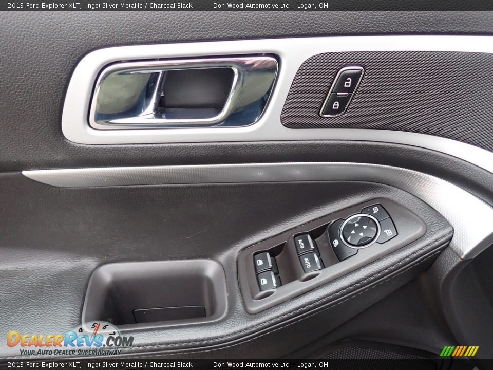 2013 Ford Explorer XLT Ingot Silver Metallic / Charcoal Black Photo #20