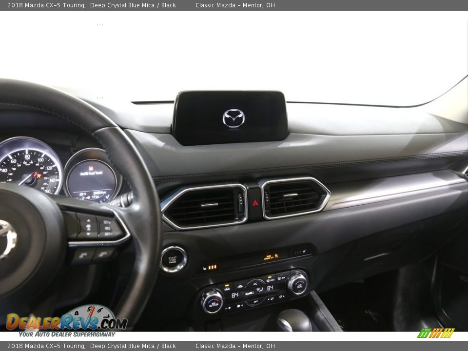 2018 Mazda CX-5 Touring Deep Crystal Blue Mica / Black Photo #9
