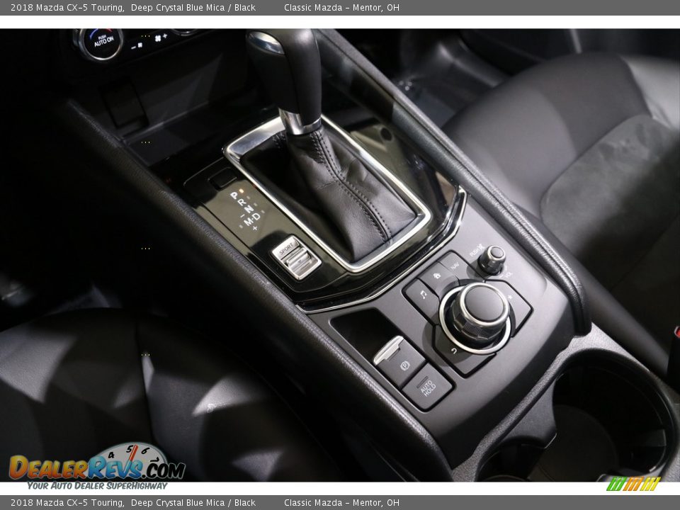 2018 Mazda CX-5 Touring Deep Crystal Blue Mica / Black Photo #14