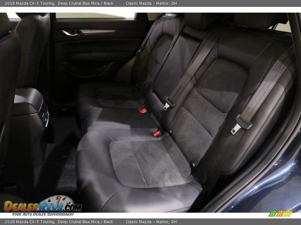 2018 Mazda CX-5 Touring Deep Crystal Blue Mica / Black Photo #17