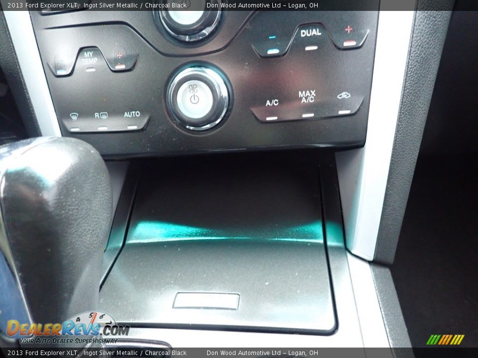 2013 Ford Explorer XLT Ingot Silver Metallic / Charcoal Black Photo #30