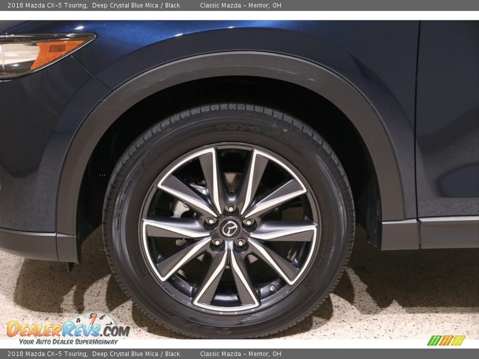 2018 Mazda CX-5 Touring Deep Crystal Blue Mica / Black Photo #20