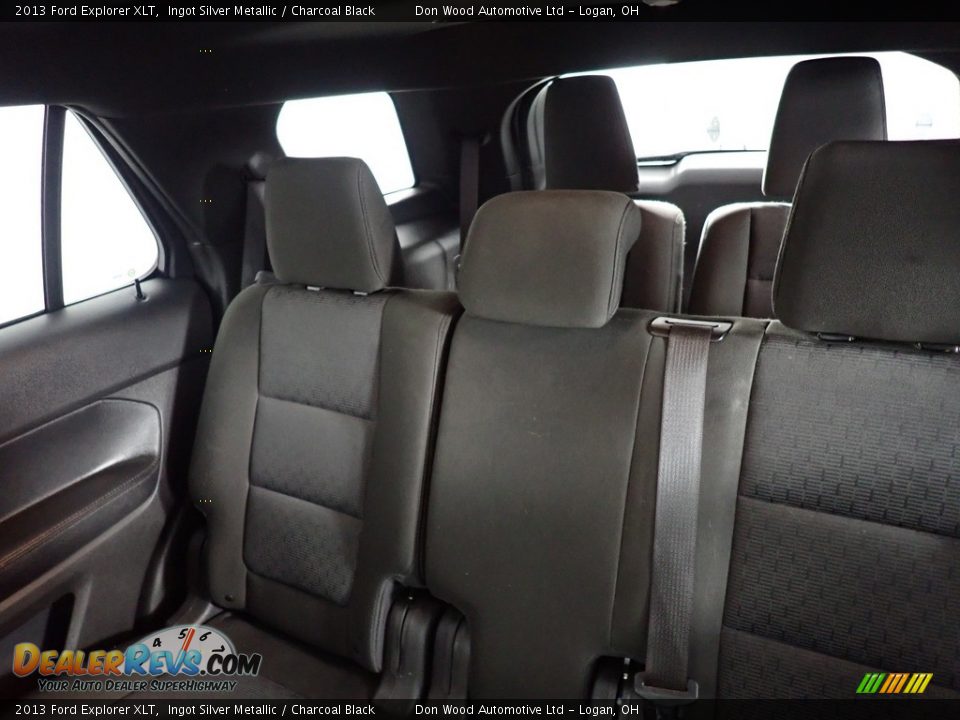 2013 Ford Explorer XLT Ingot Silver Metallic / Charcoal Black Photo #33
