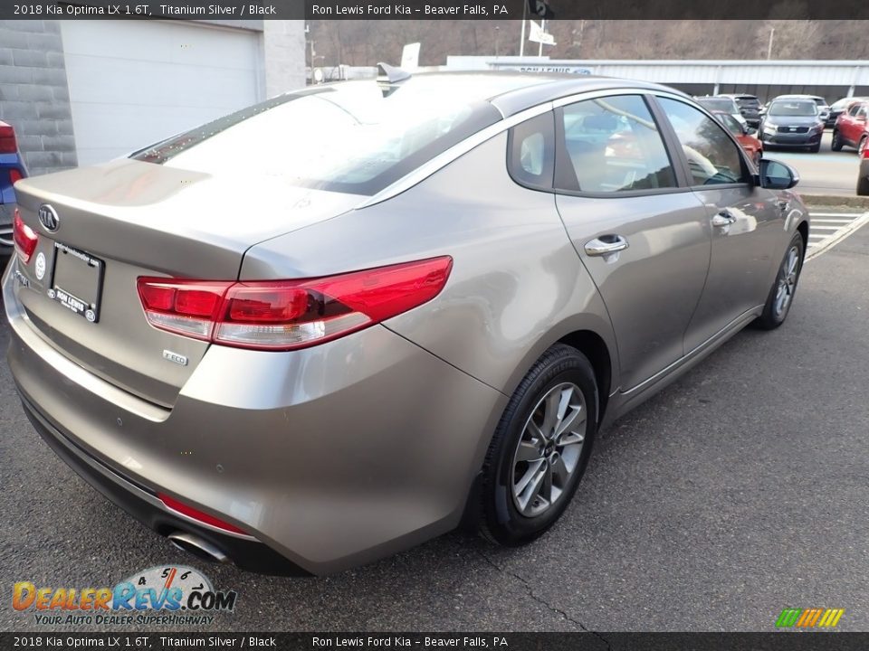 2018 Kia Optima LX 1.6T Titanium Silver / Black Photo #2