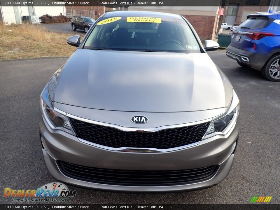 2018 Kia Optima LX 1.6T Titanium Silver / Black Photo #4