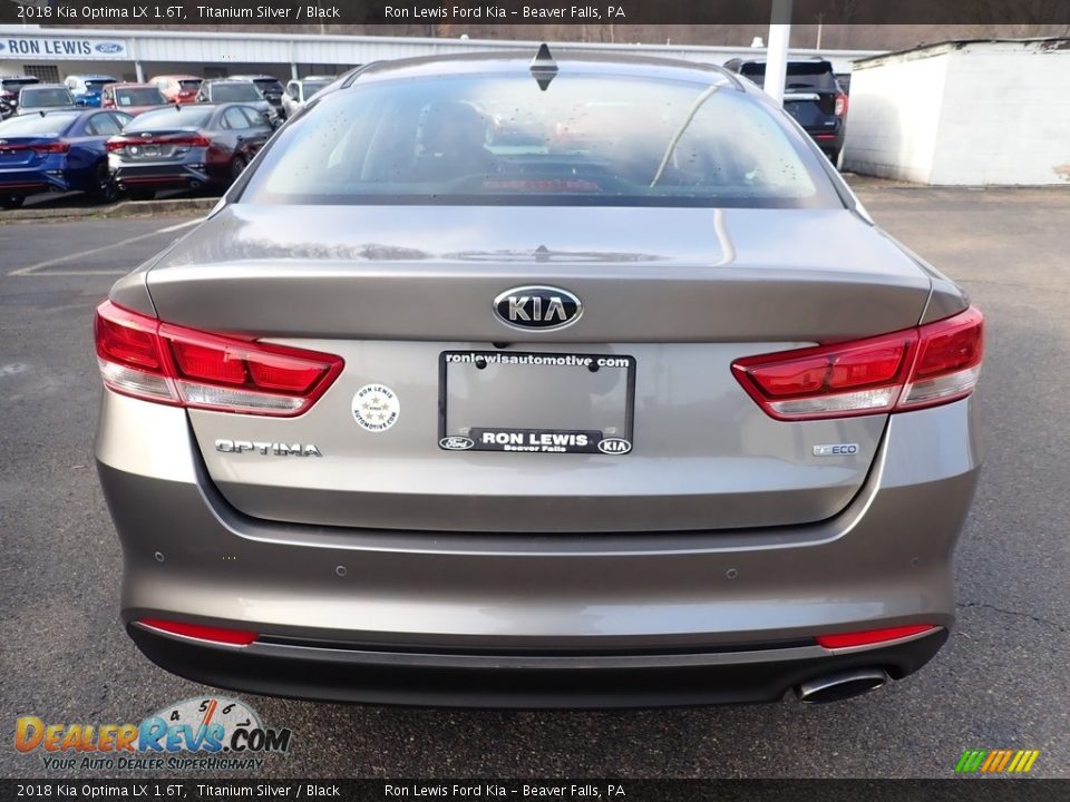 2018 Kia Optima LX 1.6T Titanium Silver / Black Photo #7