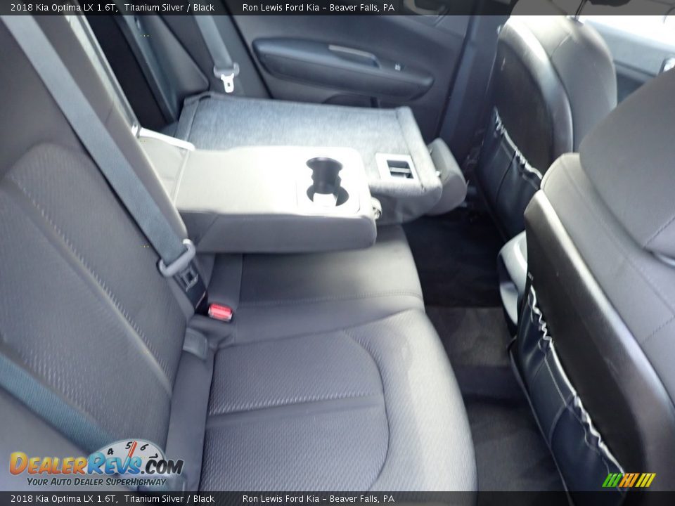 2018 Kia Optima LX 1.6T Titanium Silver / Black Photo #8