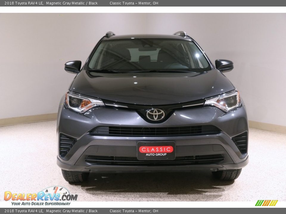 2018 Toyota RAV4 LE Magnetic Gray Metallic / Black Photo #2