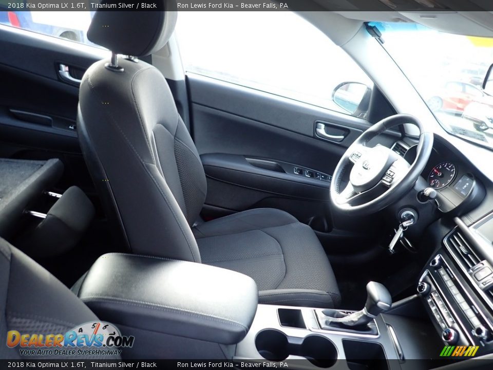 2018 Kia Optima LX 1.6T Titanium Silver / Black Photo #9