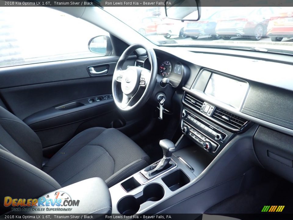 2018 Kia Optima LX 1.6T Titanium Silver / Black Photo #10