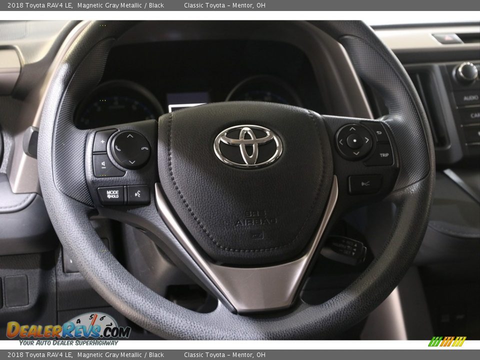 2018 Toyota RAV4 LE Magnetic Gray Metallic / Black Photo #7