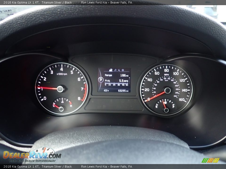 2018 Kia Optima LX 1.6T Gauges Photo #14