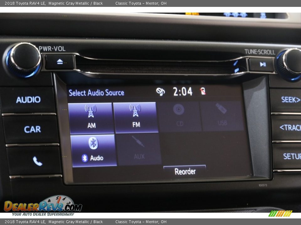 2018 Toyota RAV4 LE Magnetic Gray Metallic / Black Photo #10