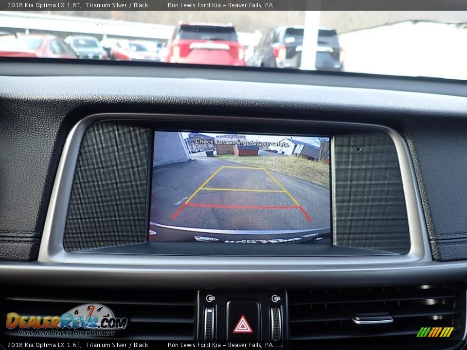 2018 Kia Optima LX 1.6T Titanium Silver / Black Photo #16