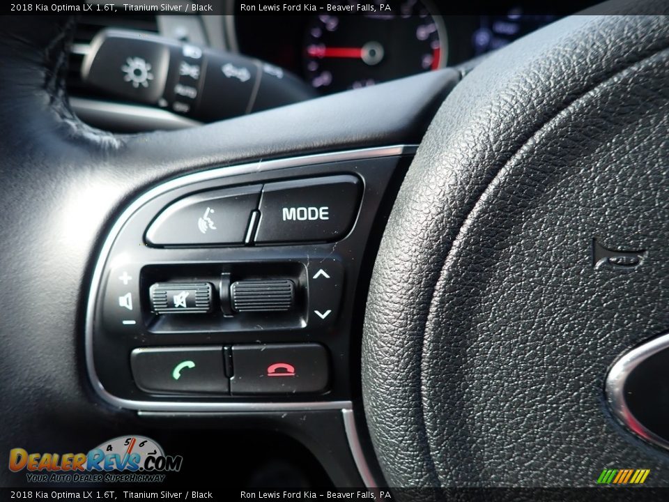 2018 Kia Optima LX 1.6T Steering Wheel Photo #18
