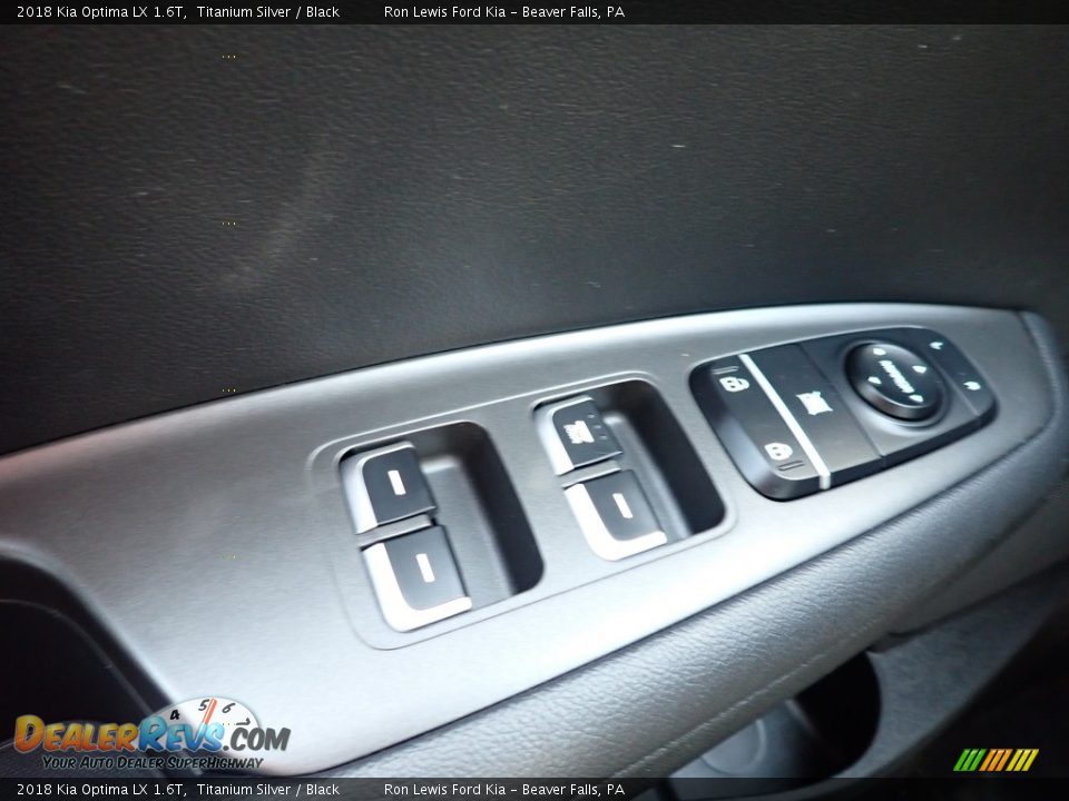 2018 Kia Optima LX 1.6T Titanium Silver / Black Photo #19
