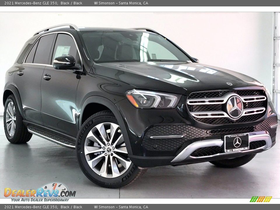 2021 Mercedes-Benz GLE 350 Black / Black Photo #12