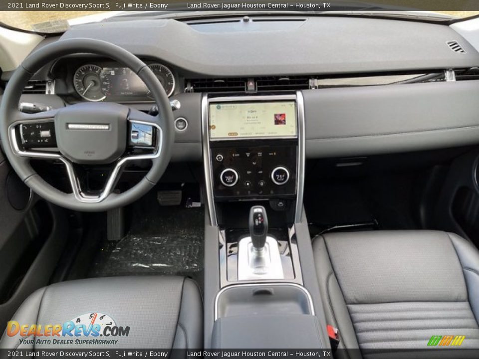 Ebony Interior - 2021 Land Rover Discovery Sport S Photo #5