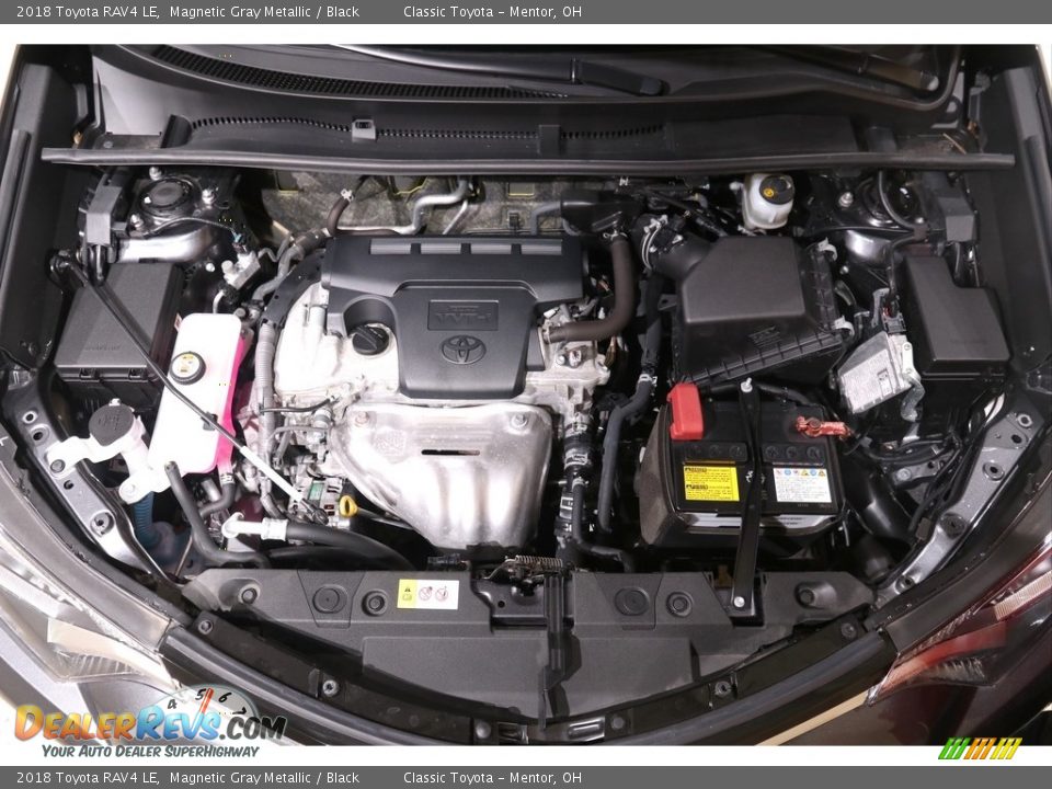 2018 Toyota RAV4 LE Magnetic Gray Metallic / Black Photo #18
