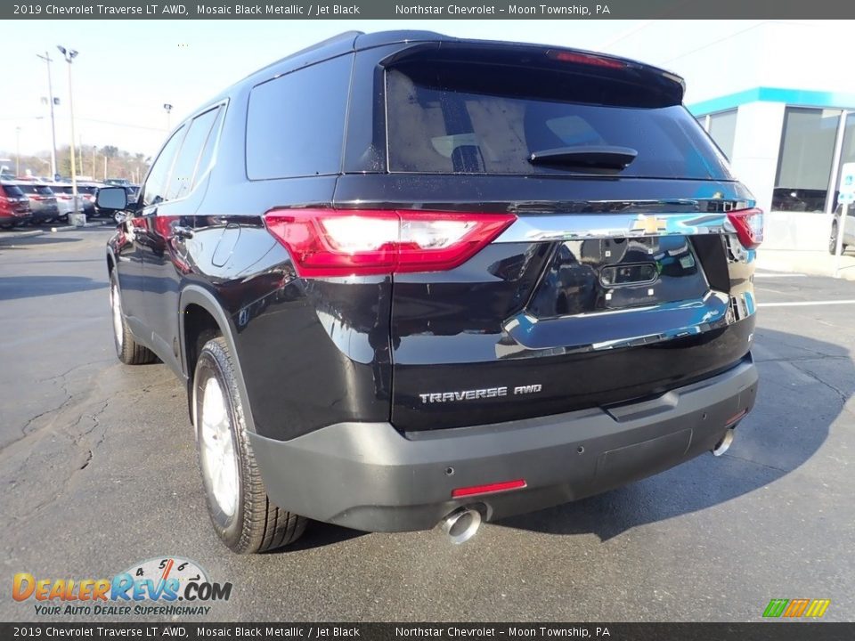 2019 Chevrolet Traverse LT AWD Mosaic Black Metallic / Jet Black Photo #5