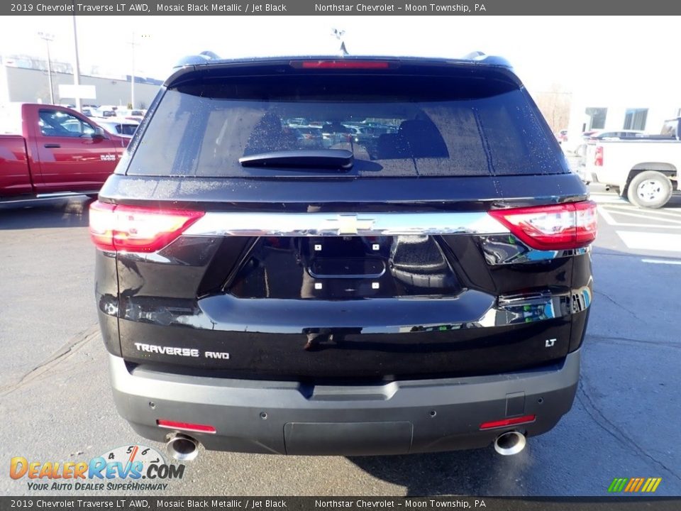 2019 Chevrolet Traverse LT AWD Mosaic Black Metallic / Jet Black Photo #6