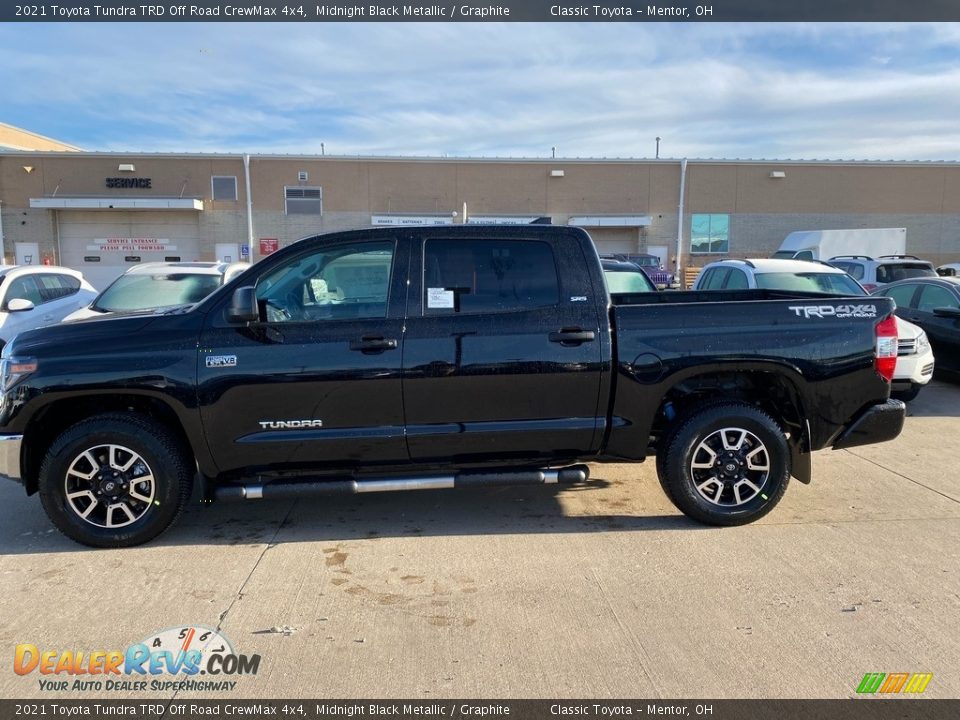 2021 Toyota Tundra TRD Off Road CrewMax 4x4 Midnight Black Metallic / Graphite Photo #1