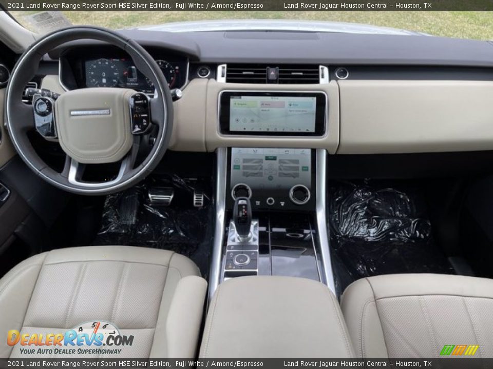 Dashboard of 2021 Land Rover Range Rover Sport HSE Silver Edition Photo #5