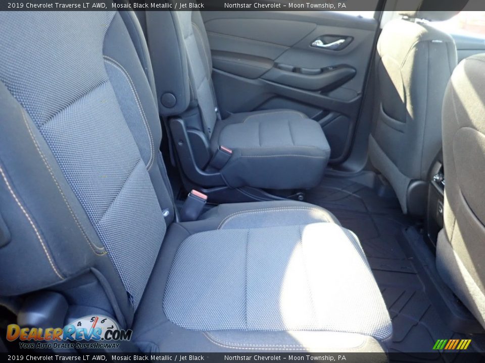 2019 Chevrolet Traverse LT AWD Mosaic Black Metallic / Jet Black Photo #17
