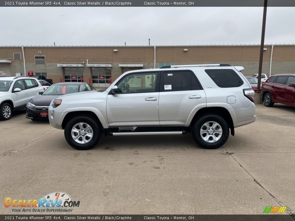 2021 Toyota 4Runner SR5 4x4 Classic Silver Metallic / Black/Graphite Photo #1