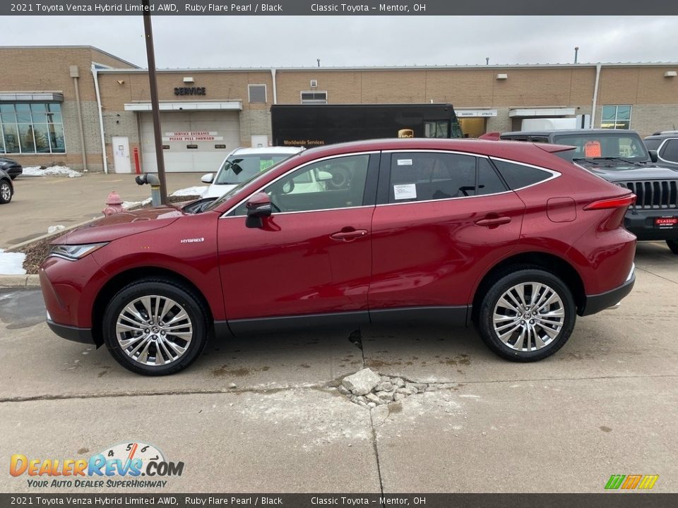 Ruby Flare Pearl 2021 Toyota Venza Hybrid Limited AWD Photo #1