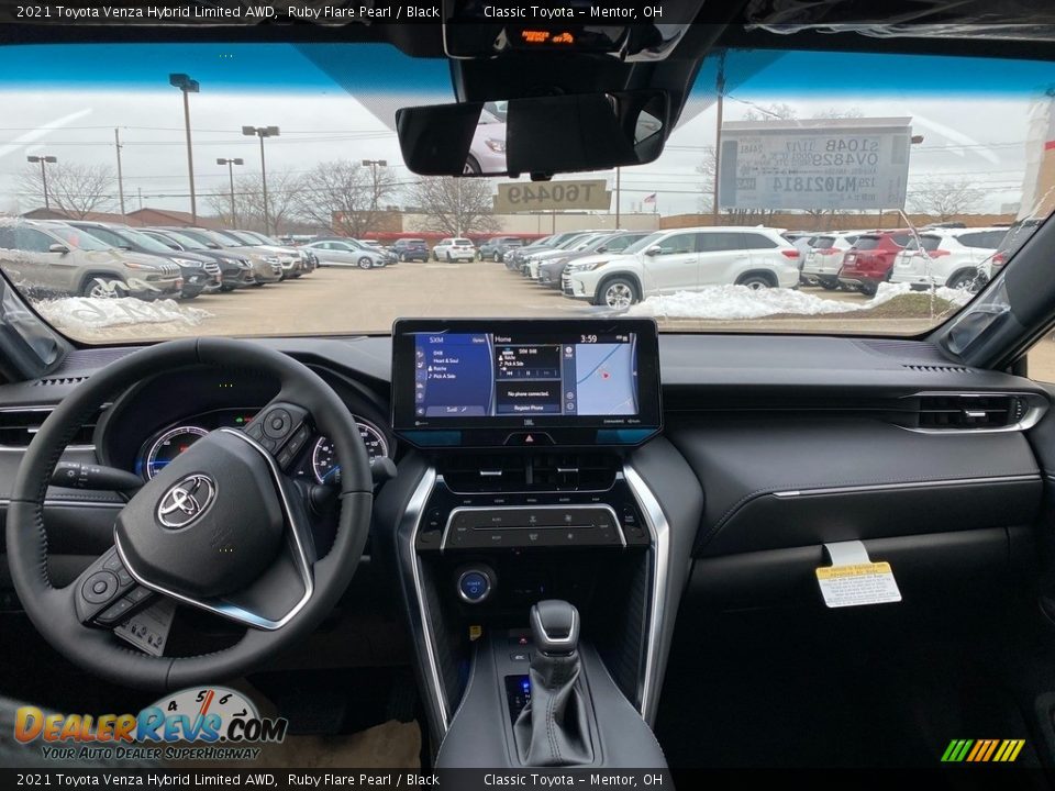 Dashboard of 2021 Toyota Venza Hybrid Limited AWD Photo #4