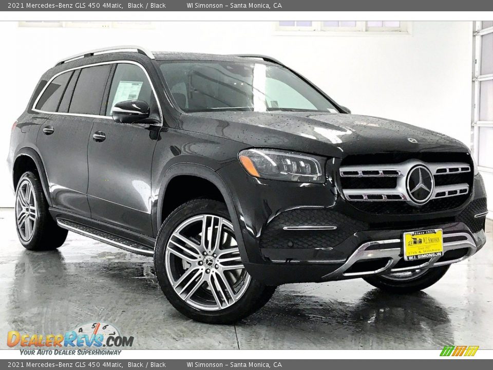 2021 Mercedes-Benz GLS 450 4Matic Black / Black Photo #10