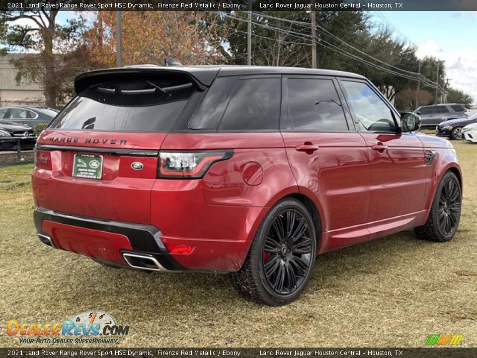 2021 Land Rover Range Rover Sport HSE Dynamic Firenze Red Metallic / Ebony Photo #3