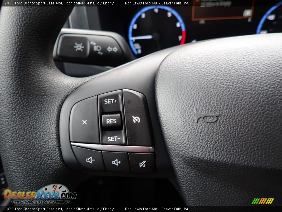 2021 Ford Bronco Sport Base 4x4 Steering Wheel Photo #17