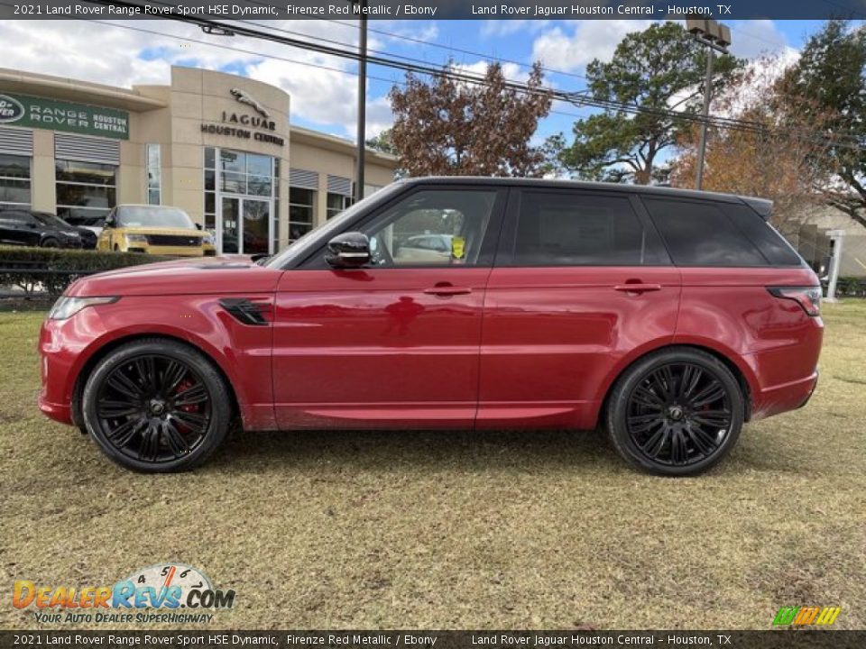 2021 Land Rover Range Rover Sport HSE Dynamic Firenze Red Metallic / Ebony Photo #8