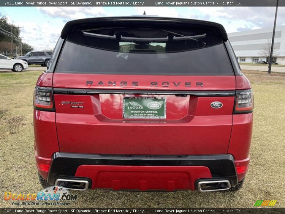 2021 Land Rover Range Rover Sport HSE Dynamic Firenze Red Metallic / Ebony Photo #9