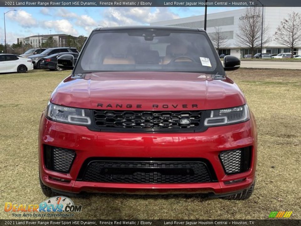 2021 Land Rover Range Rover Sport HSE Dynamic Firenze Red Metallic / Ebony Photo #10