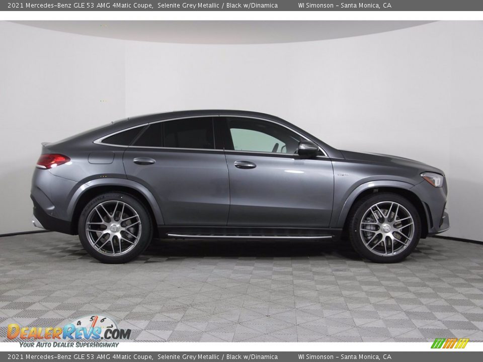 2021 Mercedes-Benz GLE 53 AMG 4Matic Coupe Selenite Grey Metallic / Black w/Dinamica Photo #3