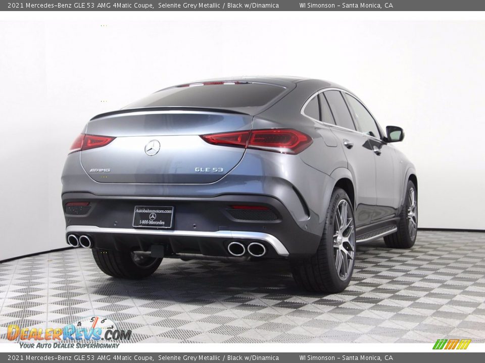 2021 Mercedes-Benz GLE 53 AMG 4Matic Coupe Selenite Grey Metallic / Black w/Dinamica Photo #4