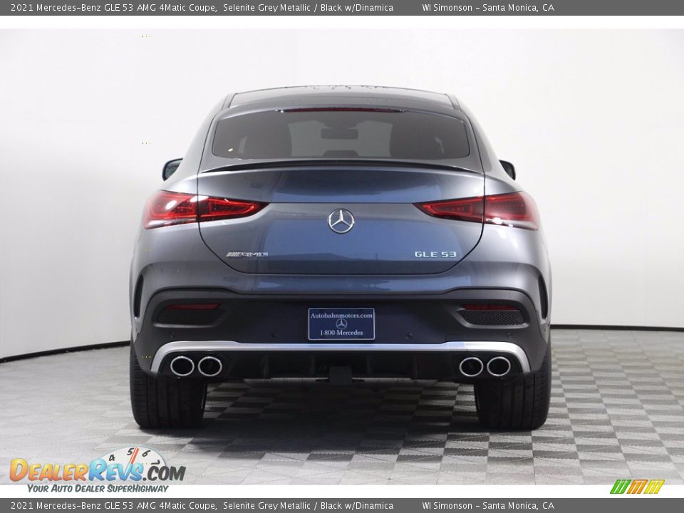 2021 Mercedes-Benz GLE 53 AMG 4Matic Coupe Selenite Grey Metallic / Black w/Dinamica Photo #5