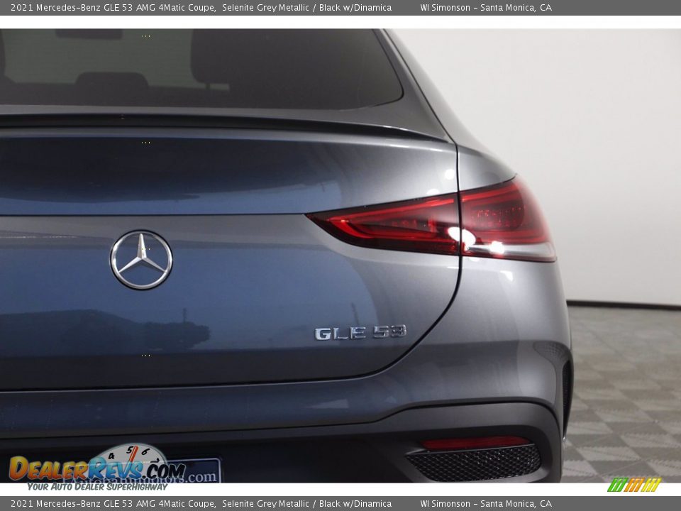 2021 Mercedes-Benz GLE 53 AMG 4Matic Coupe Selenite Grey Metallic / Black w/Dinamica Photo #6