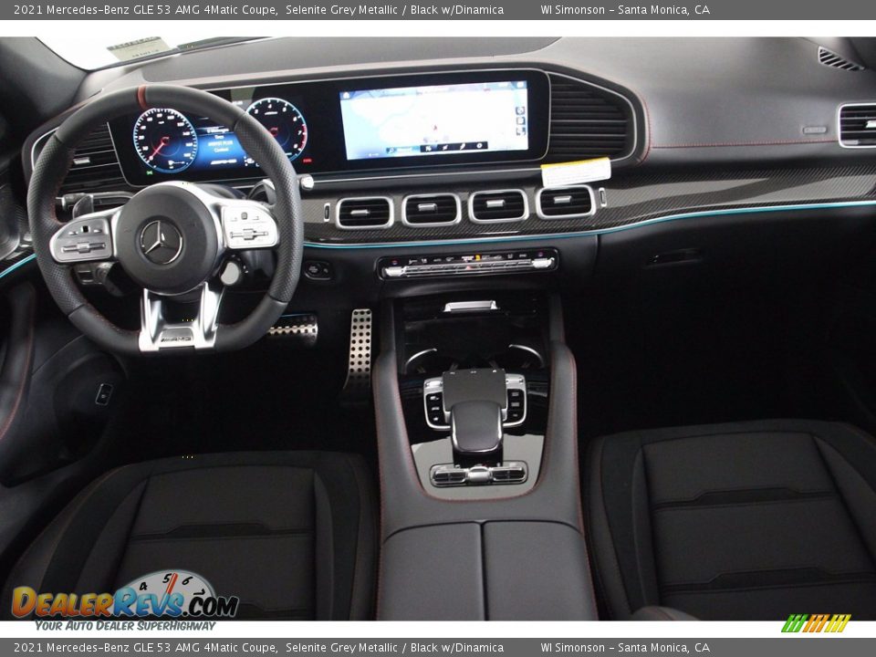 2021 Mercedes-Benz GLE 53 AMG 4Matic Coupe Selenite Grey Metallic / Black w/Dinamica Photo #10