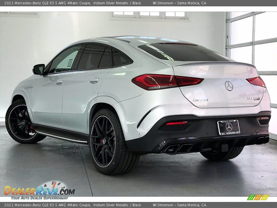 2021 Mercedes-Benz GLE 63 S AMG 4Matic Coupe Iridium Silver Metallic / Black Photo #2