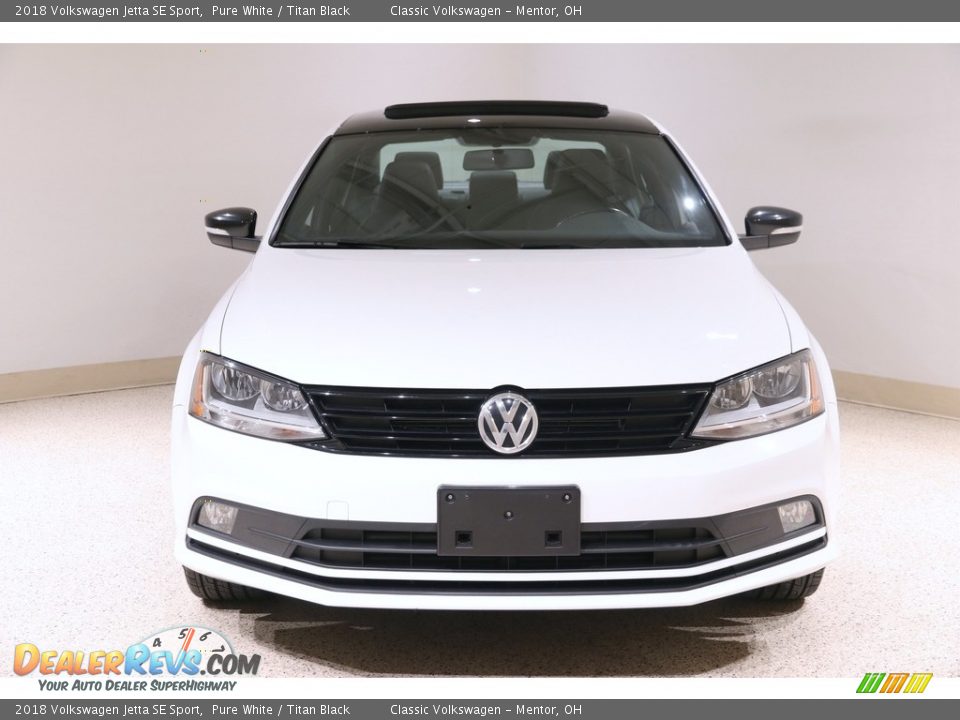 Pure White 2018 Volkswagen Jetta SE Sport Photo #2