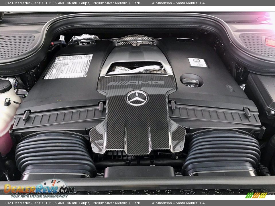 2021 Mercedes-Benz GLE 63 S AMG 4Matic Coupe 4.0 Liter DI biturbo DOHC 32-Valve VVT V8 Engine Photo #8